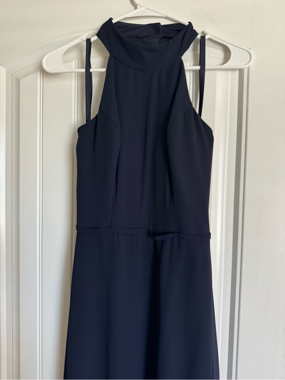 Kennedy Blue- Navy Halter Bridesmaid Dress